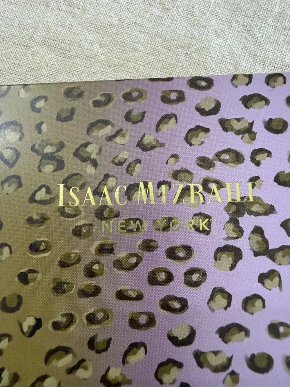 Isaac Mizrahi New York 5 Piece Makeup Brush Set with Tin NIB